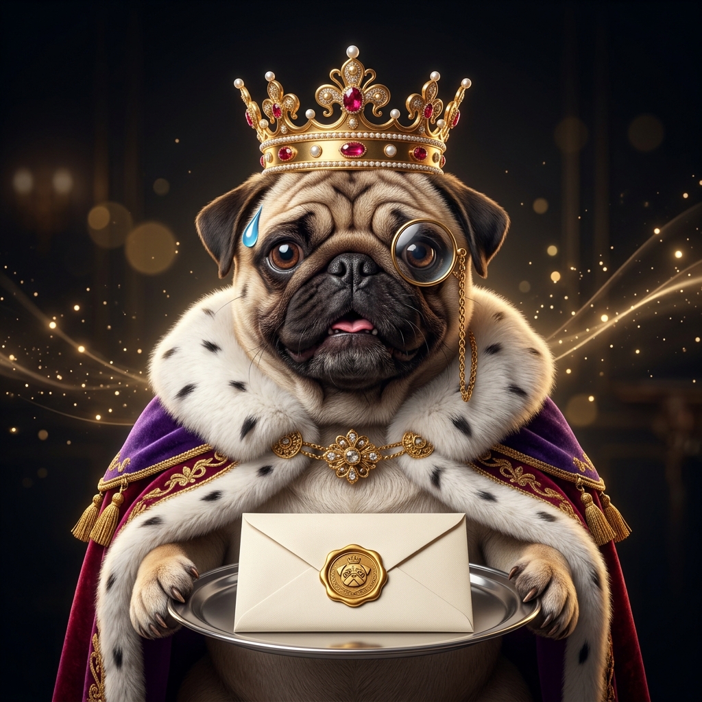 Seine Exzellenz Lord Mops von Adelspost.de